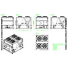 Panasonic ECOi-W léghűtéses hőszivattyús folyadékhűtő <br>
U - 140/150/170/190/210 CW - CAD fájl